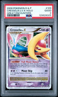 2008 Pokemon Diamond and Pearl Cresselia LV.X - Holo Great Encounters #103 PSA 2