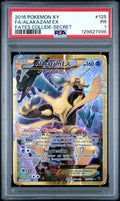 2016 Pokemon XY Full Art Alakazam EX Fates Collide Secret Rare PSA 1
