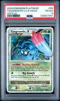 2009 Pokemon Platinum Arceus Tangrowth LV.X - Holo #99 PSA 4