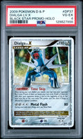 2009 Pokemon Diamond and Pearl Dialga LV.X Black Star Promo #DP37 PSA 4