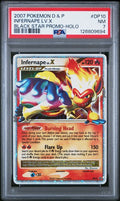 2007 Pokemon Diamond and Pearl Infernape LV.X Black Star Promo #DP10 PSA 7